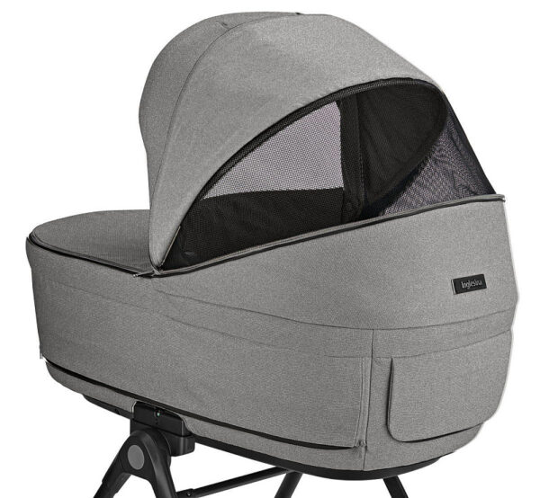 Ratini.lv | Aptica System Quattro bērnu ratu komplekts 3 in 1 ar autokrēsliņu Darwin krāsa Platinum Grey bilde #25