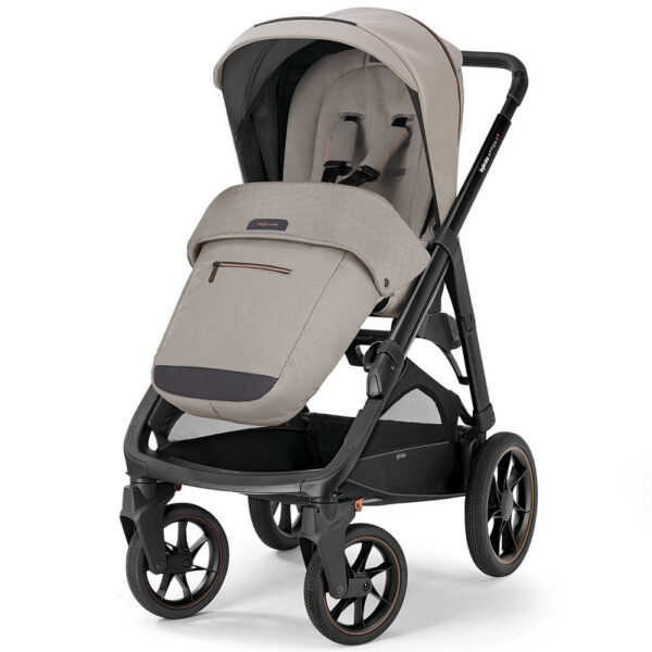 Ratini.lv | Aptica System Quattro bērnu ratu komplekts 3in1 ar autokrēsliņu Darwin Recline krāsa Pashmina Beige bilde #5