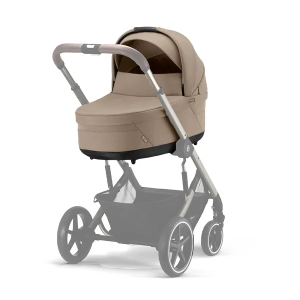 Ratini.lv | Carrycot S Lux ratu kulbiņa Balios S/Talos S Lux ratiņiem krāsa Almond Beige bilde #13
