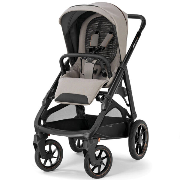 Ratini.lv | Aptica System Quattro bērnu ratu komplekts 3in1 ar autokrēsliņu Darwin Recline krāsa Velvet Grey bilde #11