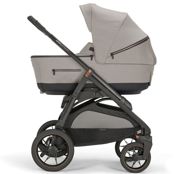 Ratini.lv | Aptica System Quattro bērnu ratu komplekts 3in1 ar autokrēsliņu Darwin Recline krāsa Pashmina Beige bilde #3