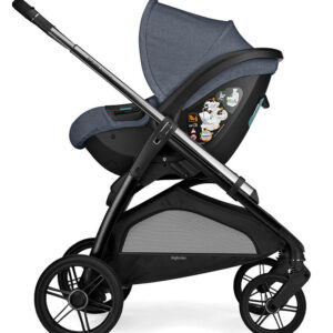Inglesina Aptica System Quattro bērnu ratu komplekts 3 in 1 ar autokrēsliņu Darwin krāsa Resort Blue