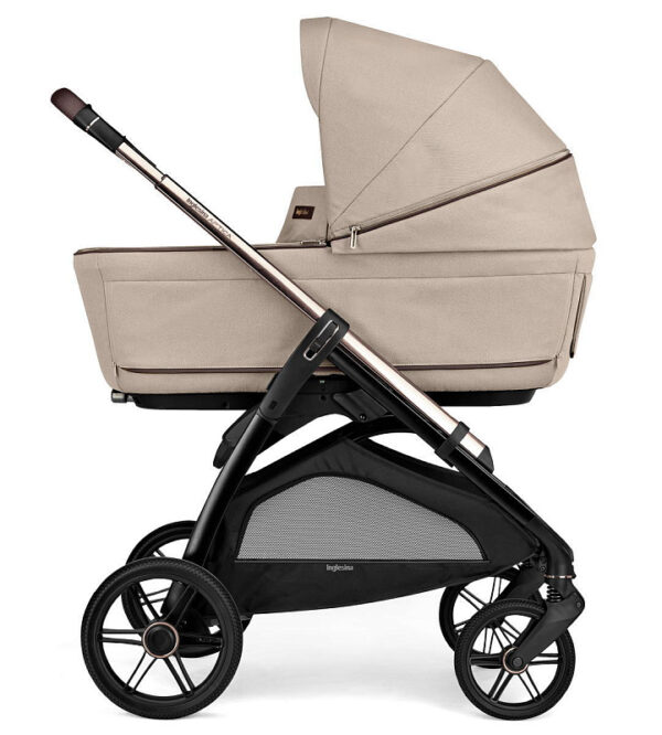 Ratini.lv | Aptica System Quattro bērnu ratu komplekts 3 in 1 ar autokrēsliņu Darwin krāsa Pashmina Beige bilde #23