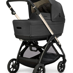 Inglesina Electa System Duo bērnu ratu komplekts 2in1 krāsa Upper Black