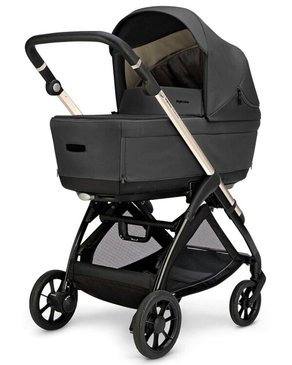 Ratini.lv | Electa System Duo bērnu ratu komplekts 2in1 krāsa Upper Black bilde #7