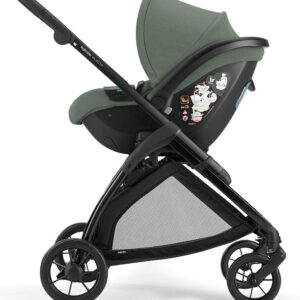 Inglesina ELECTA System QUATRO bērnu ratu komplekts 3in1 ar autokrēsliņu Darwin krāsa Murray Green