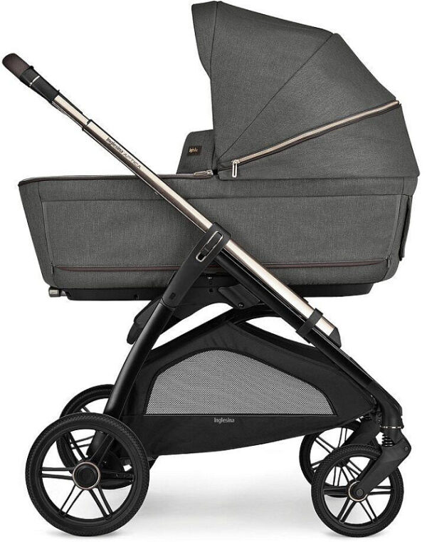 Ratini.lv | Aptica System Quattro bērnu ratu komplekts 3 in 1 ar autokrēsliņu Darwin krāsa Velvet Grey bilde #5