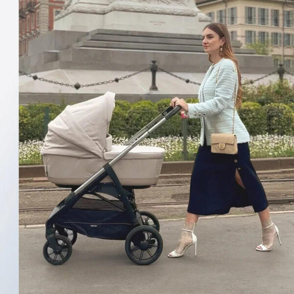 Ratini.lv | Aptica System Duo bērnu ratu komplekts 2in1 krāsa Velvet Grey bilde #79