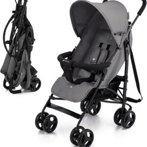 Kinderkraft TIK bērnu ratiņi krāsa Stone Grey