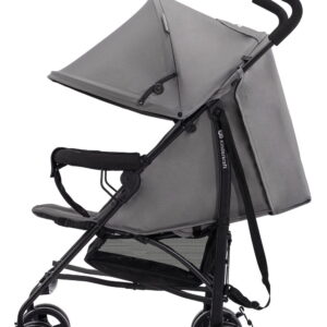 Kinderkraft TIK bērnu ratiņi krāsa Stone Grey
