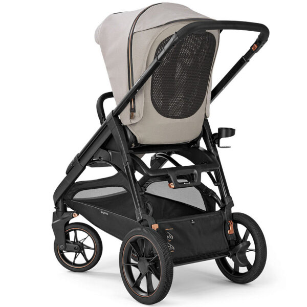 Ratini.lv | Aptica System Quattro bērnu ratu komplekts 3in1 ar autokrēsliņu Darwin Recline krāsa Velvet Grey bilde #15