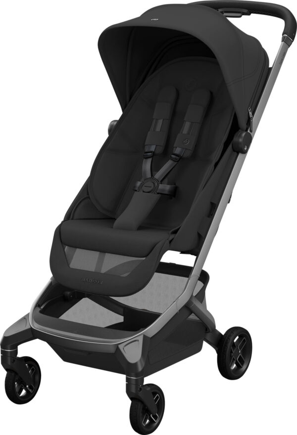 Ratini.lv | FAME Cabin pasataigu ratiņi krāsa Onyx Black bilde #1