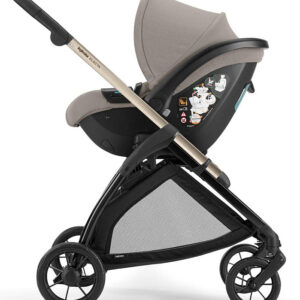 Inglesina ELECTA System QUATRO bērnu ratu komplekts 3in1 ar autokrēsliņu Darwin krāsa Battery Beige