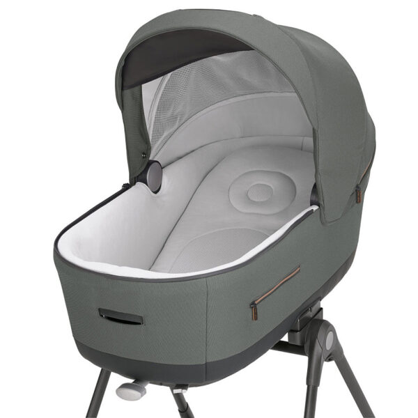 Ratini.lv | Aptica System Quattro bērnu ratu komplekts 3in1 ar autokrēsliņu Darwin Recline krāsa Emerald Green bilde #31