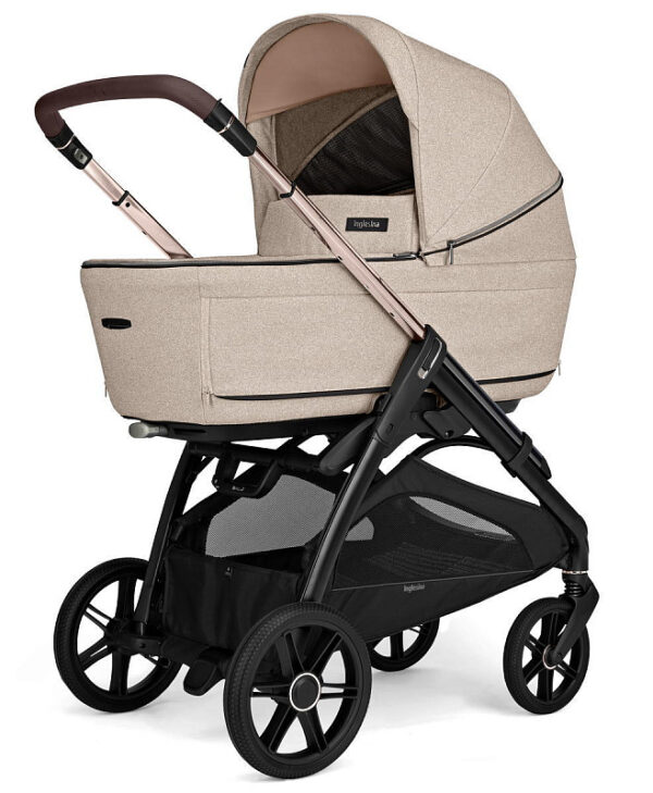 Ratini.lv | Aptica System Quattro bērnu ratu komplekts 3 in 1 ar autokrēsliņu Darwin krāsa Pashmina Beige bilde #11