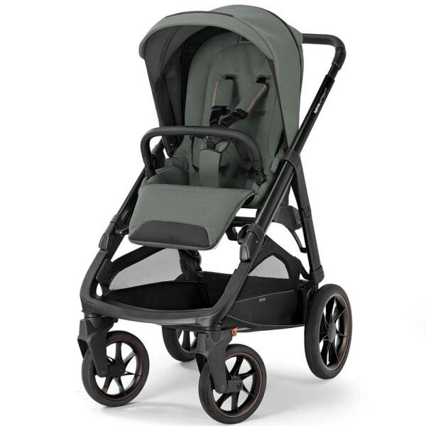 Ratini.lv | Aptica System Quattro bērnu ratu komplekts 3in1 ar autokrēsliņu Darwin Recline krāsa Emerald Green bilde #7