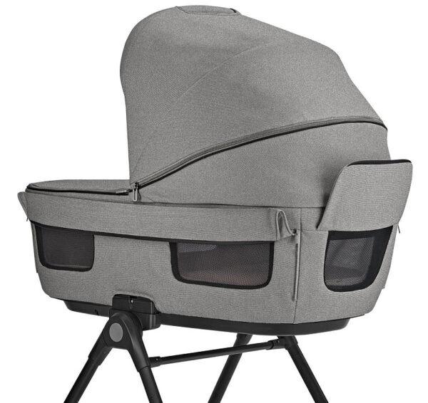 Ratini.lv | Aptica System Quattro bērnu ratu komplekts 3 in 1 ar autokrēsliņu Darwin krāsa Platinum Grey bilde #23
