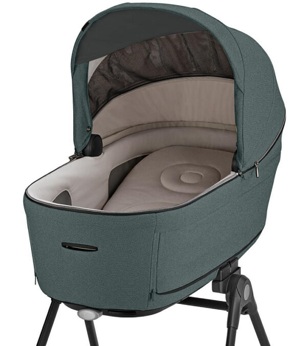 Ratini.lv | Aptica System Quattro bērnu ratu komplekts 3 in 1 ar autokrēsliņu Darwin krāsa Emerald Green bilde #27