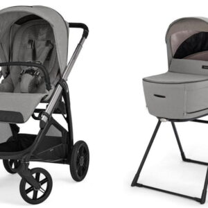 Inglesina Aptica System Duo bērnu ratu komplekts 2in1 krāsa Platinum Grey