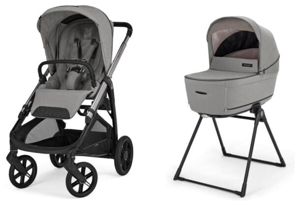 Ratini.lv | Aptica System Duo bērnu ratu komplekts 2in1 krāsa Platinum Grey bilde #1