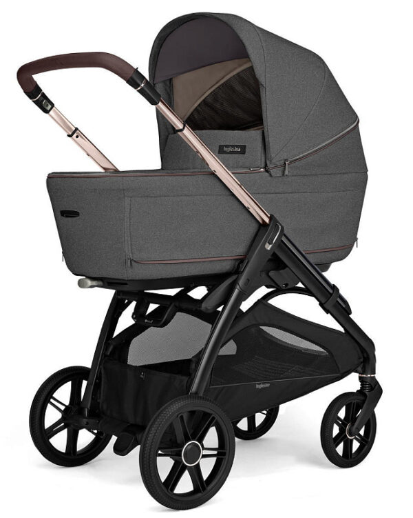 Ratini.lv | Aptica System Quattro bērnu ratu komplekts 3 in 1 ar autokrēsliņu Darwin krāsa Velvet Grey bilde #15