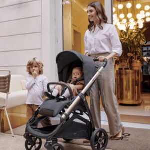 Inglesina Aptica System Quattro bērnu ratu komplekts 3 in 1 ar autokrēsliņu Darwin krāsa Emerald Green