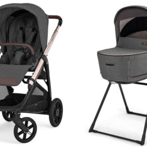Inglesina Aptica System Duo bērnu ratu komplekts 2in1 krāsa Velvet Grey