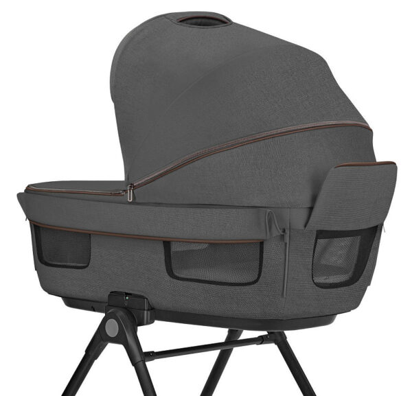 Ratini.lv | Aptica System Quattro bērnu ratu komplekts 3 in 1 ar autokrēsliņu Darwin krāsa Velvet Grey bilde #27