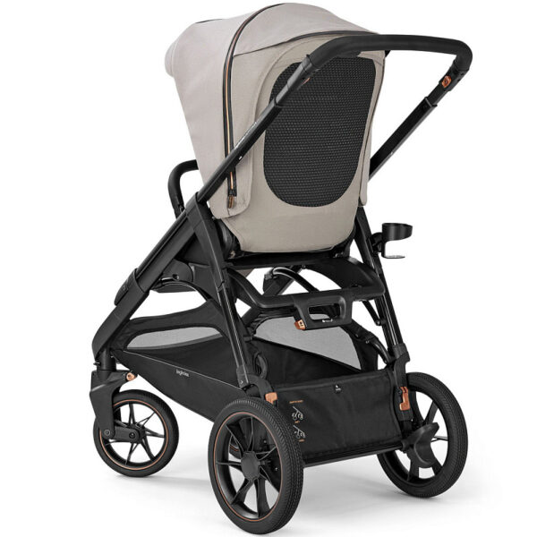 Ratini.lv | Aptica System Quattro bērnu ratu komplekts 3in1 ar autokrēsliņu Darwin Recline krāsa Pashmina Beige bilde #17