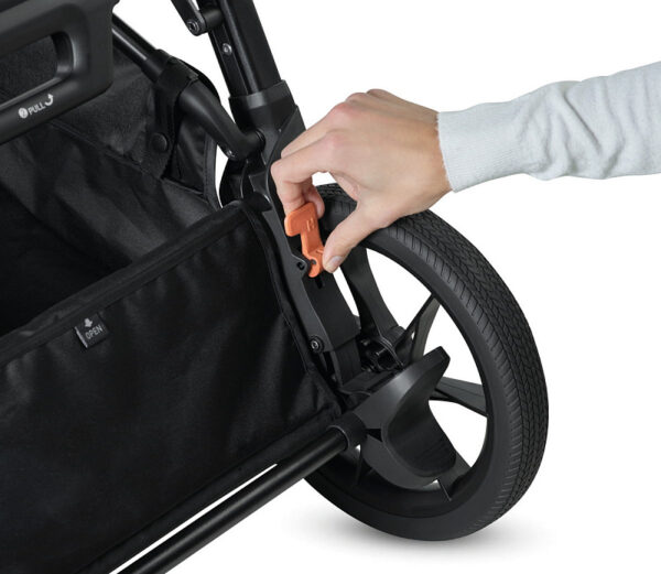 Ratini.lv | Aptica System Quattro bērnu ratu komplekts 3in1 ar autokrēsliņu Darwin Recline krāsa Velvet Grey bilde #39