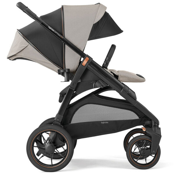 Ratini.lv | Aptica System Quattro bērnu ratu komplekts 3in1 ar autokrēsliņu Darwin Recline krāsa Velvet Grey bilde #33