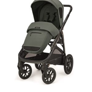 Inglesina APTICA XT QUATTRO bērnu ratu komplekts 3in1 ar autokrēsliņu Darwin Recline krāsa Taiga Green