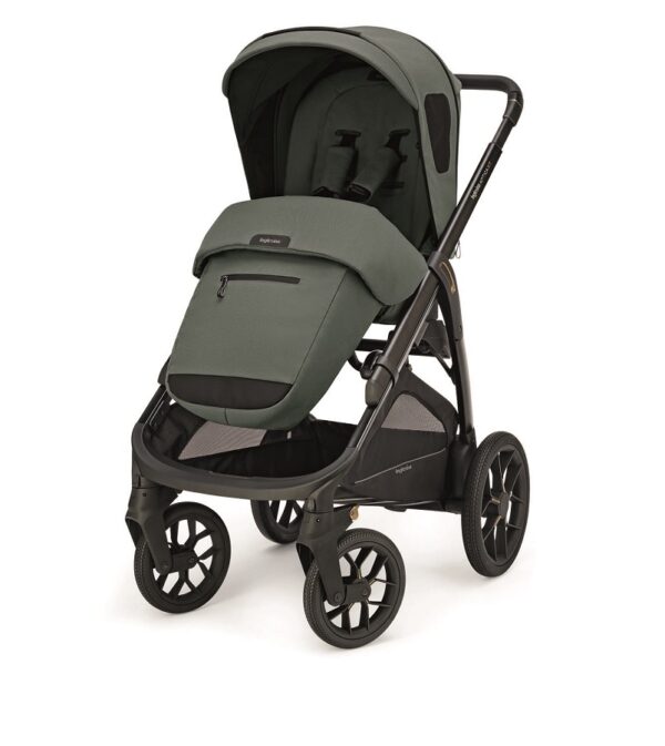 Ratini.lv | APTICA XT QUATTRO bērnu ratu komplekts 3in1 ar autokrēsliņu Darwin Recline krāsa Taiga Green bilde #9