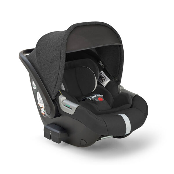 Ratini.lv | Darwin Infant 40-75cm Recline autokrēsliņš mazuļiem ar regulējamu slīpumu krāsa Upper Black bilde #1