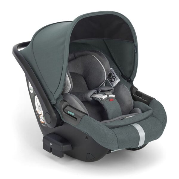 Ratini.lv | Darwin Infant 40-75cm Recline autokrēsliņš mazuļiem ar regulējamu slīpumu krāsa Emerald Green bilde #1