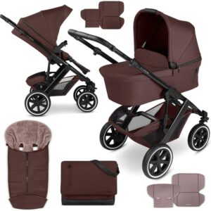 ABC Design Salsa 5 AIR ratu komplekts 5in1+aksesuāri krāsa Umbra