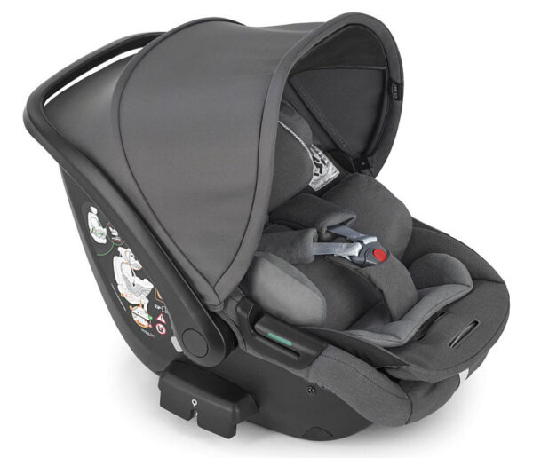 Ratini.lv | Darwin Infant 40-75cm Recline autokrēsliņš mazuļiem ar regulējamu slīpumu krāsa Battery Beige bilde #13