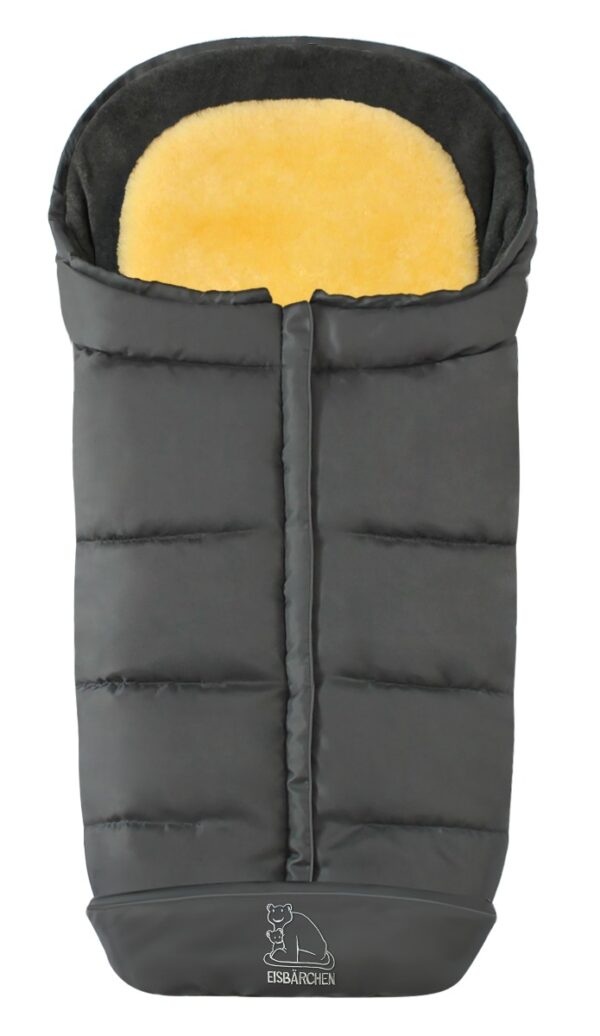 Ratini.lv | Komfort 2in1 Footmuff bērnu ratu guļammaiss krāsa Grey Melange bilde #1