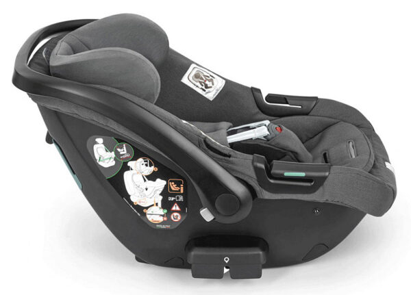 Ratini.lv | Darwin Infant 40-75cm Recline autokrēsliņš mazuļiem ar regulējamu slīpumu krāsa Battery Beige bilde #9