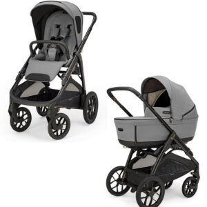 Inglesina APTICA XT QUATTRO bērnu ratu komplekts 3in1 ar autokrēsliņu Darwin krāsa Canyon Grey
