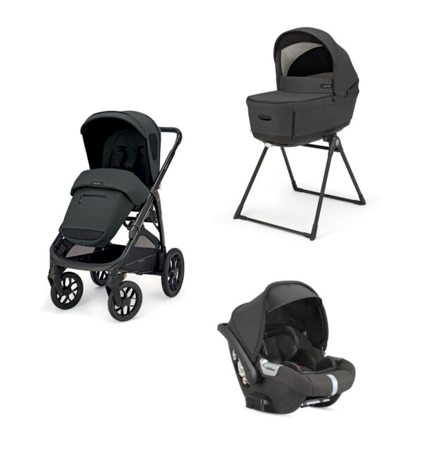 Ratini.lv | APTICA XT QUATTRO bērnu ratu komplekts 3in1 ar autokrēsliņu Darwin krāsa Magnet Grey bilde #1