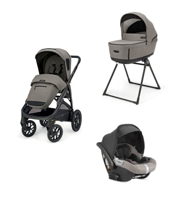 Ratini.lv | APTICA XT QUATTRO bērnu ratu komplekts 3in1 ar autokrēsliņu Darwin krāsa Tundra Beige bilde #1