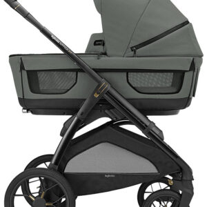 Inglesina APTICA XT QUATTRO bērnu ratu komplekts 3in1 ar autokrēsliņu Darwin krāsa Taiga Green