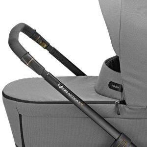 Inglesina APTICA XT QUATTRO bērnu ratu komplekts 3in1 ar autokrēsliņu Darwin krāsa Canyon Grey