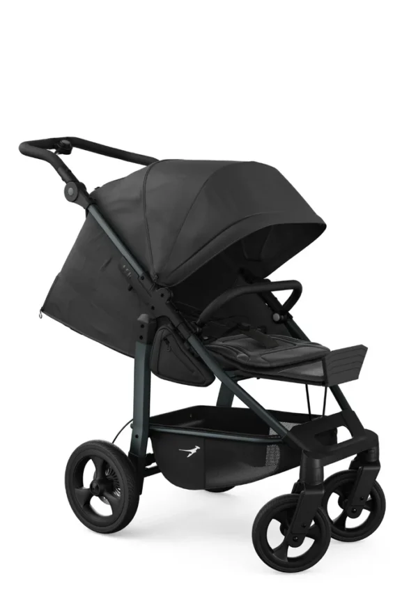 Ratini.lv | Mono 4 bērnu ratiņi ar ECCO riepām krāsa Black bilde #3