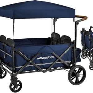 Wonderfold X4 universāli bērnu ratiņi (4 sēdvietas) krāsa Sapphire Navy