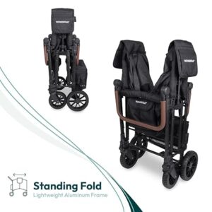 Wonderfold W6 Luxe Pro universāli bērnu ratiņi (6 sēdvietas) krāsa Black