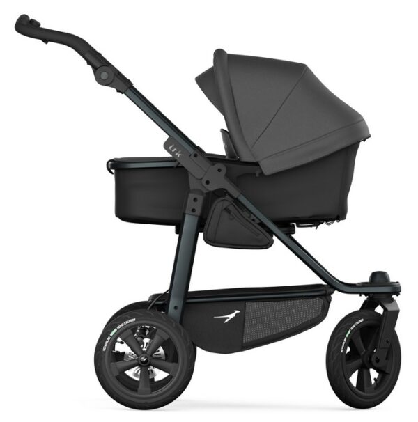 Ratini.lv | Mono 3 Combi bērnu ratiņi 2in1 ar AIR riteņiem krāsa Grey bilde #1