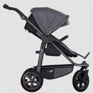 TFK Mono 3 Combi bērnu ratiņi 2in1 ar AIR riteņiem krāsa PREMIUM Black