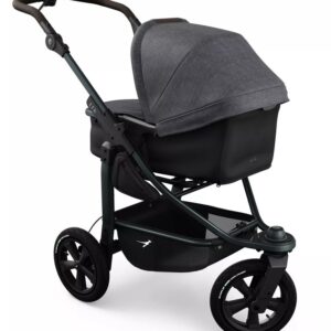 TFK Mono 3 Combi bērnu ratiņi 2in1 ar AIR riteņiem krāsa PREMIUM Black